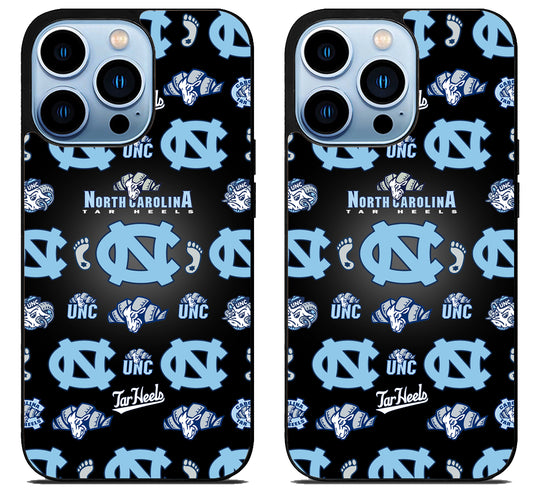 North Carolina Tar Heels Collage iPhone 15 Pro | iPhone 15 Pro Max Case