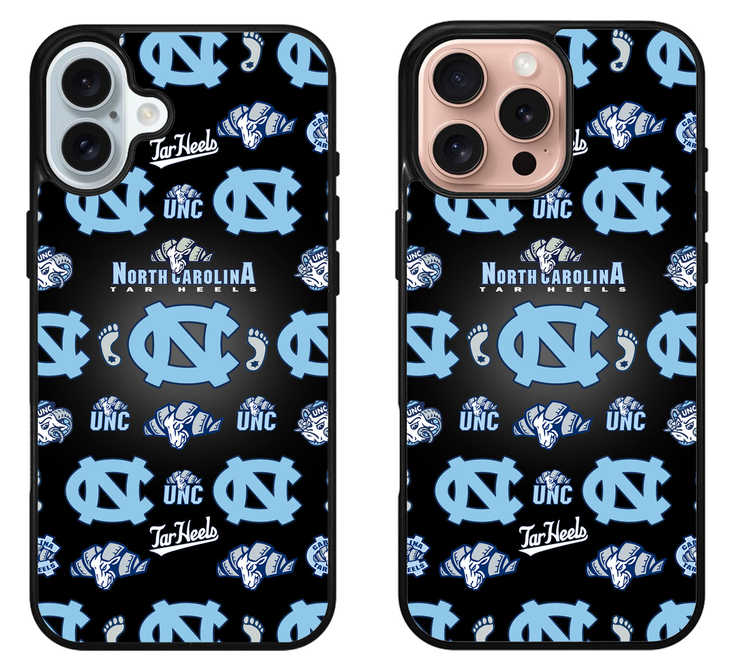 North Carolina Tar Heels Collage iPhone 16 | 16 Plus | 16 Pro | 16 Pro Max Case