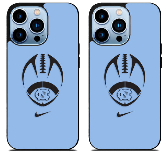 North Carolina Tar Heels Football iPhone 15 Pro | iPhone 15 Pro Max Case