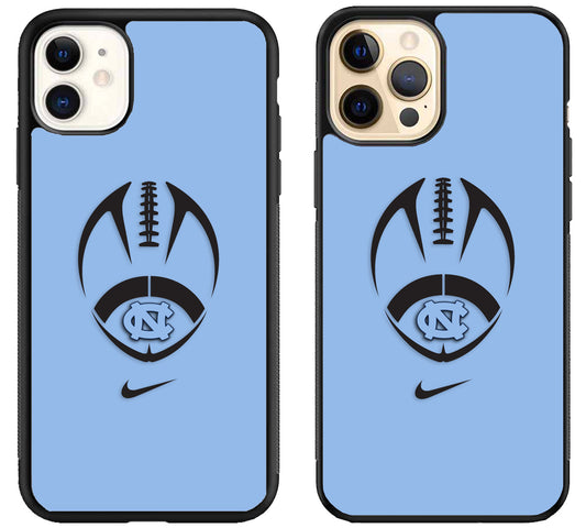 North Carolina Tar Heels Football iPhone 12 | 12 Mini | 12 Pro | 12 Pro Max Case