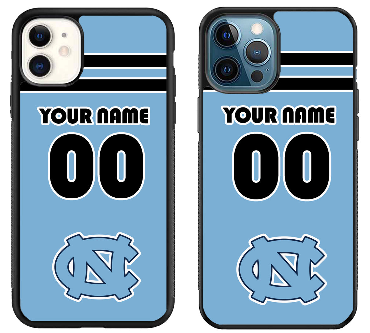 Custom Personalized North Carolina Tar Heels iPhone 11 | 11 Pro | 11 Pro Max Case