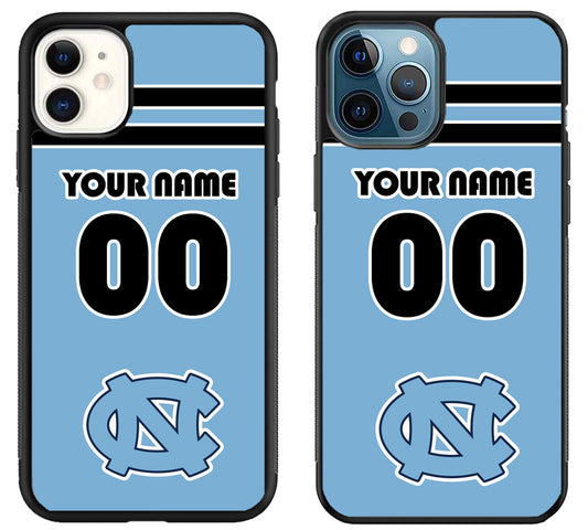 Custom Personalized North Carolina Tar Heels iPhone 11 | 11 Pro | 11 Pro Max Case