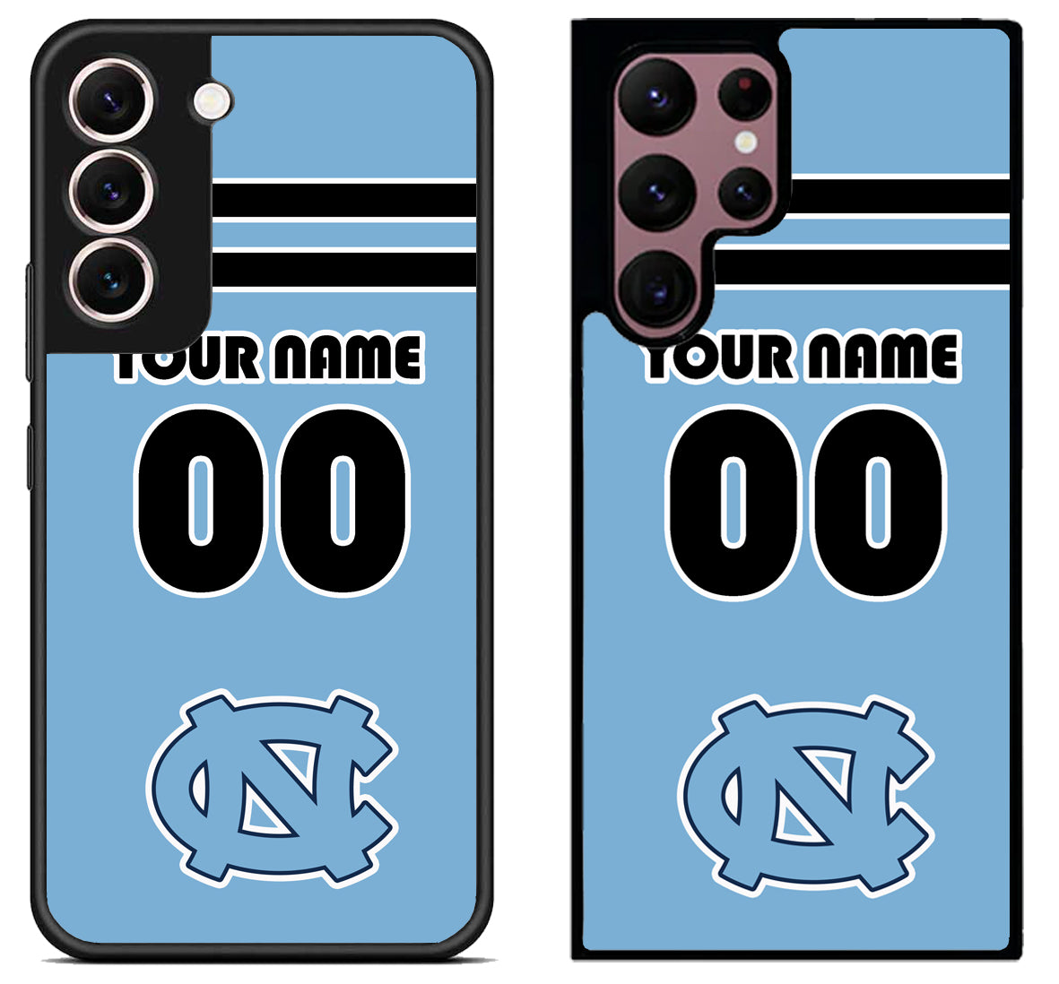 Custom Personalized North Carolina Tar Heels Samsung Galaxy S22 | S22+ | S22 Ultra Case