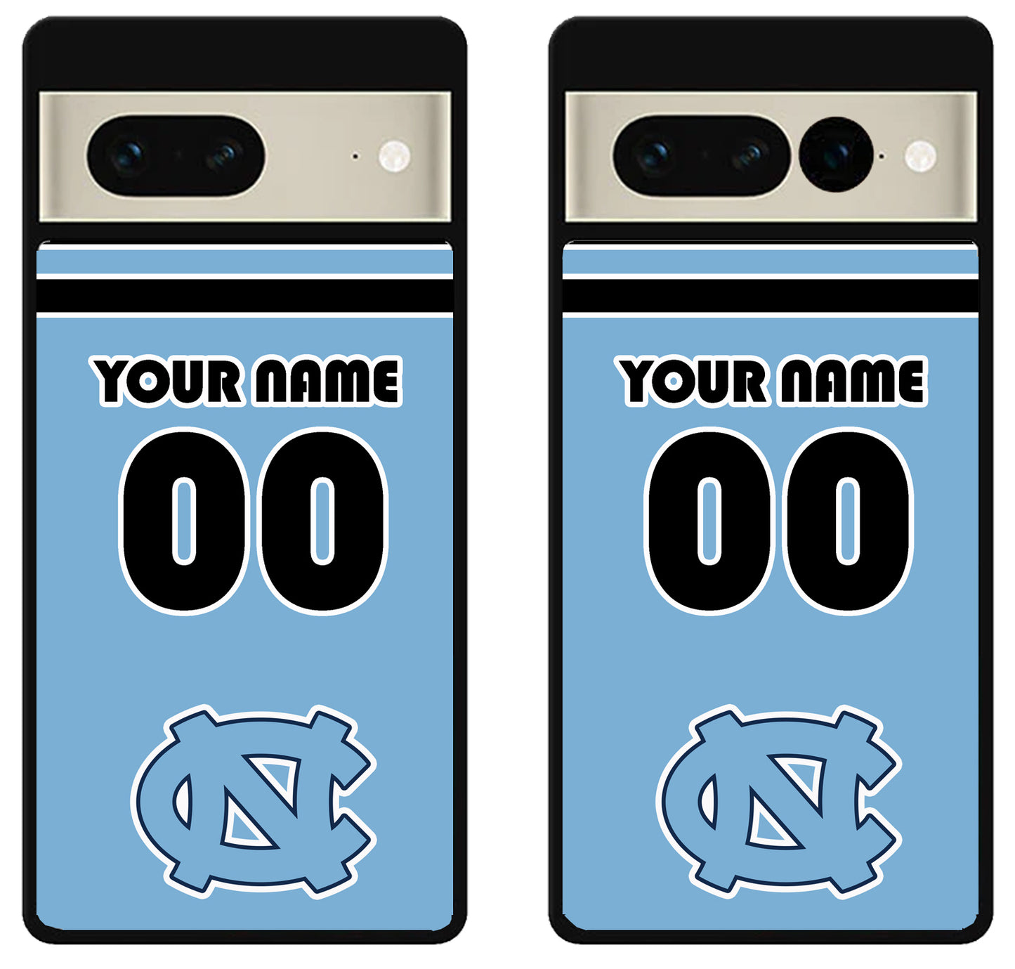 Custom Personalized North Carolina Tar Heels Google Pixel 7 | 7 Pro Case