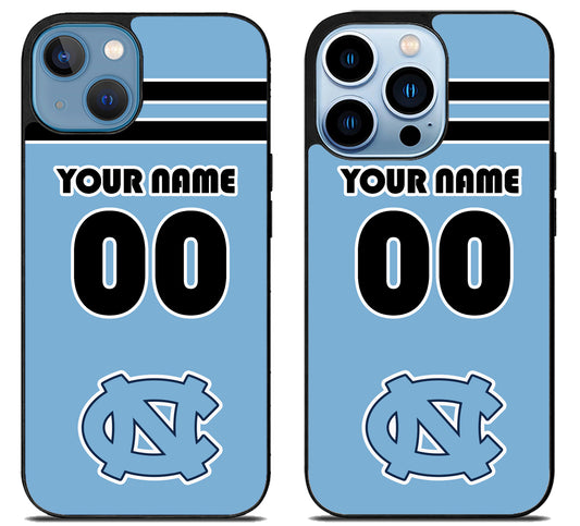 Custom Personalized North Carolina Tar Heels iPhone 13 | 13 Mini | 13 Pro | 13 Pro Max Case