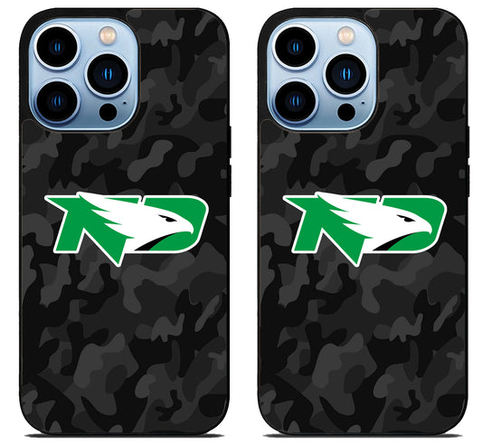 North Dakota Fighting Hawks Camo iPhone 15 Pro | iPhone 15 Pro Max Case