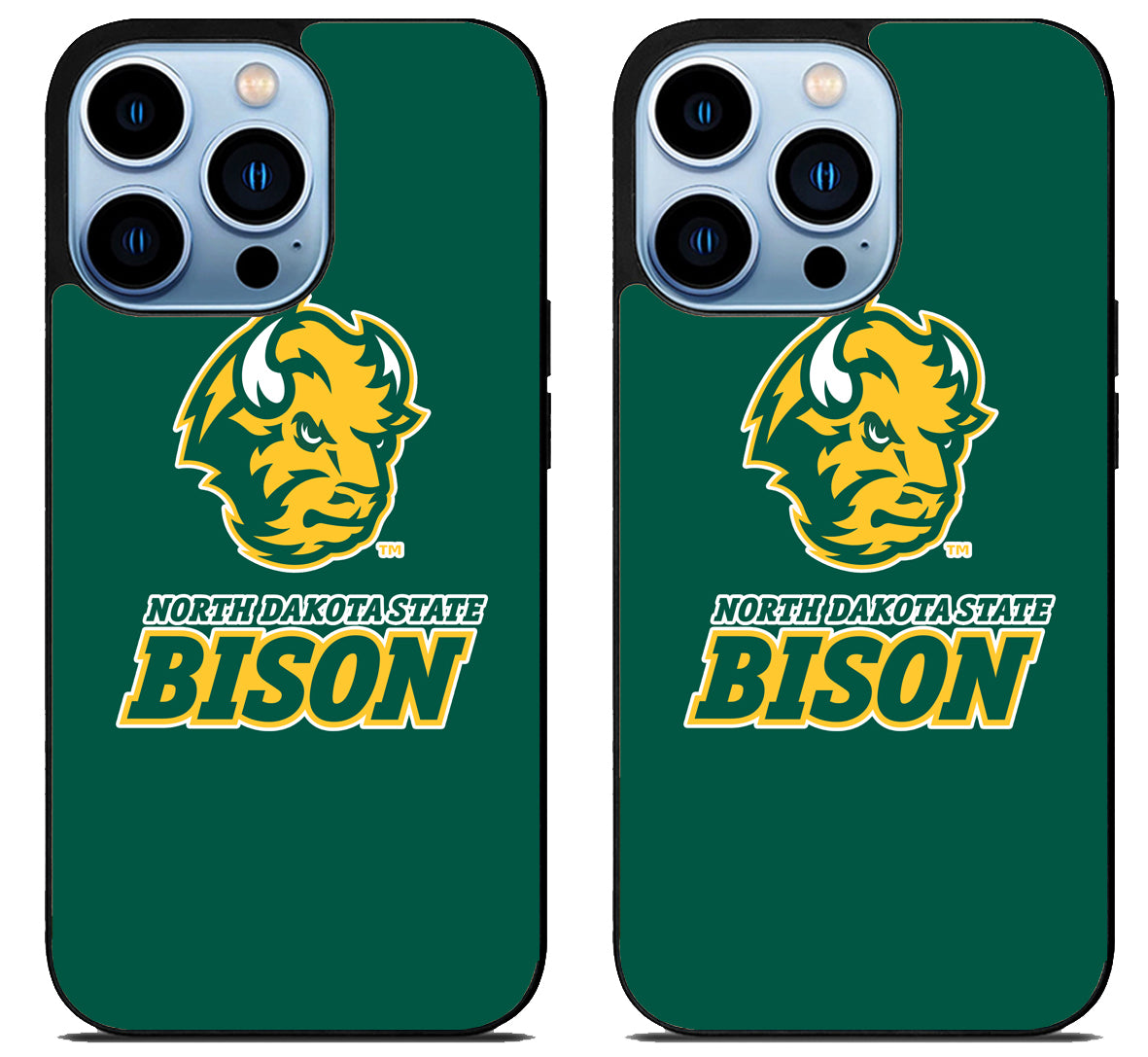 North Dakota State Bison Cover iPhone 15 Pro | iPhone 15 Pro Max Case