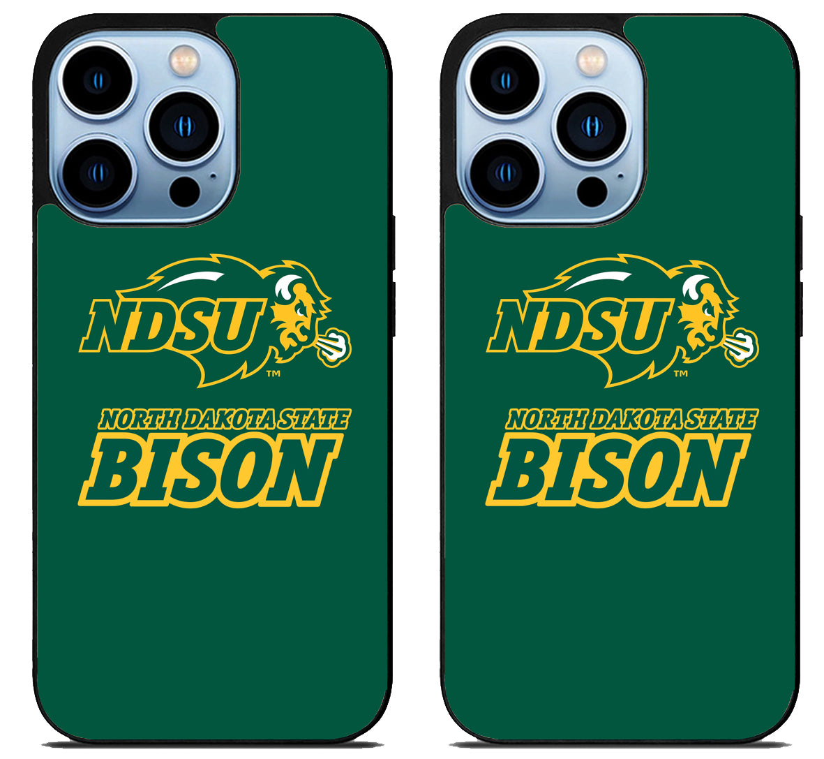 North Dakota State Bison University iPhone 15 Pro | iPhone 15 Pro Max Case