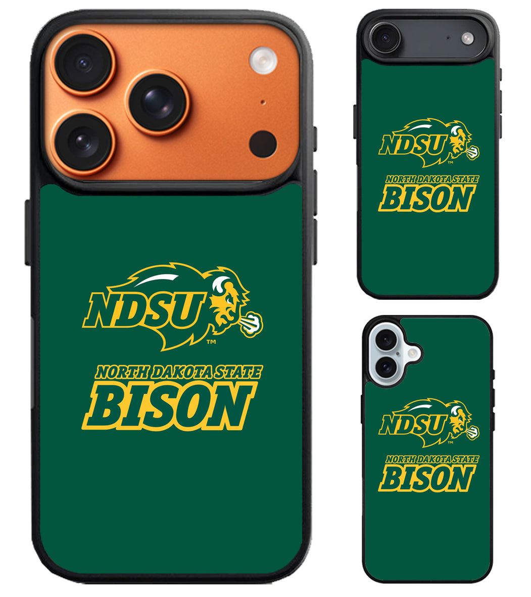 North Dakota State Bison University iPhone Air | iPhone 17 | 17 Pro | 17 Pro Max Case
