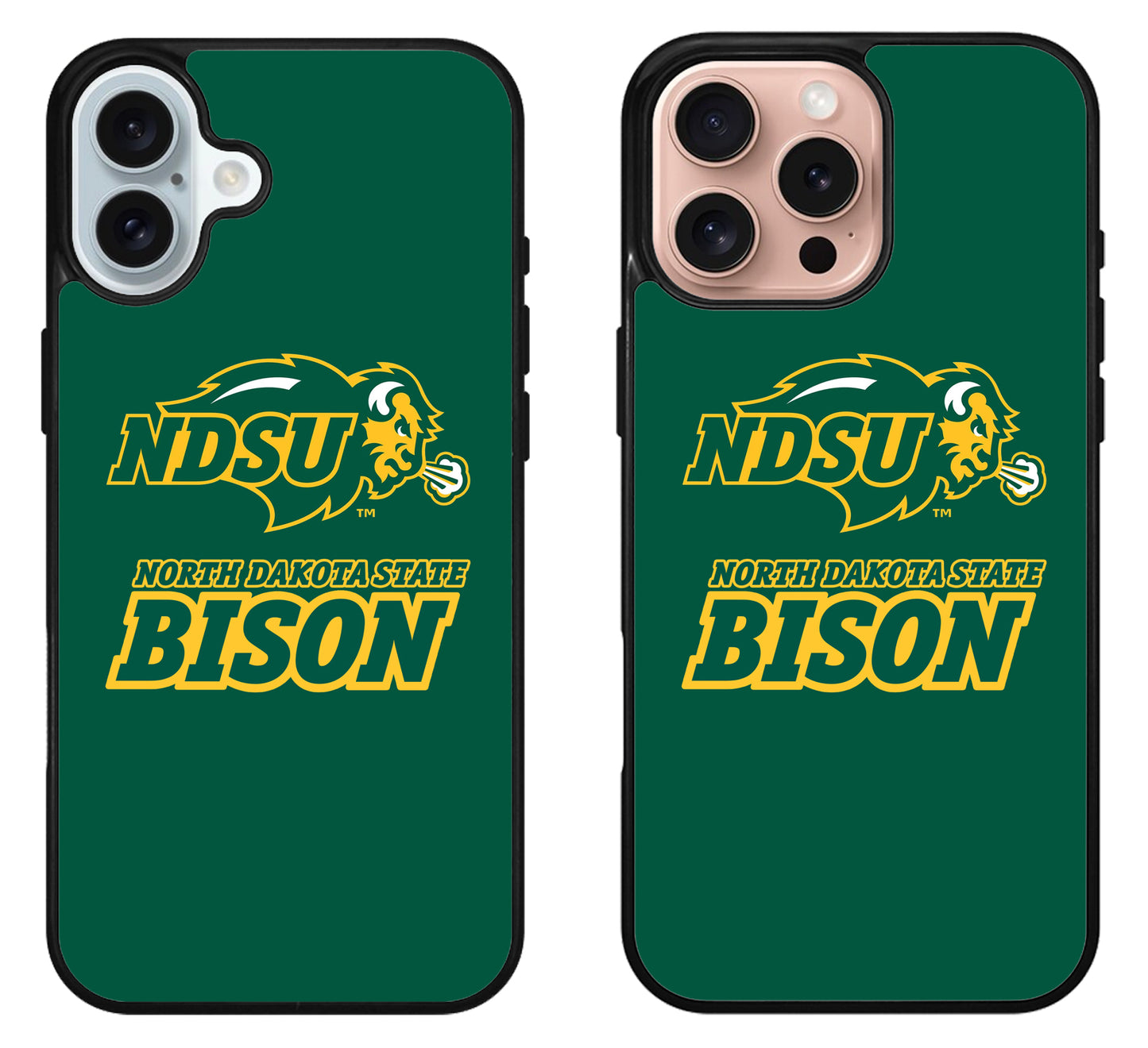North Dakota State Bison University iPhone 16 | 16 Plus | 16 Pro | 16 Pro Max Case