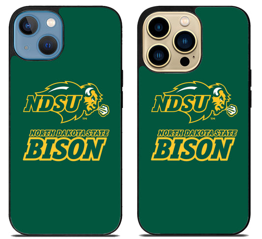 North Dakota State Bison University iPhone 14 | 14 Plus | 14 Pro | 14 Pro Max Case