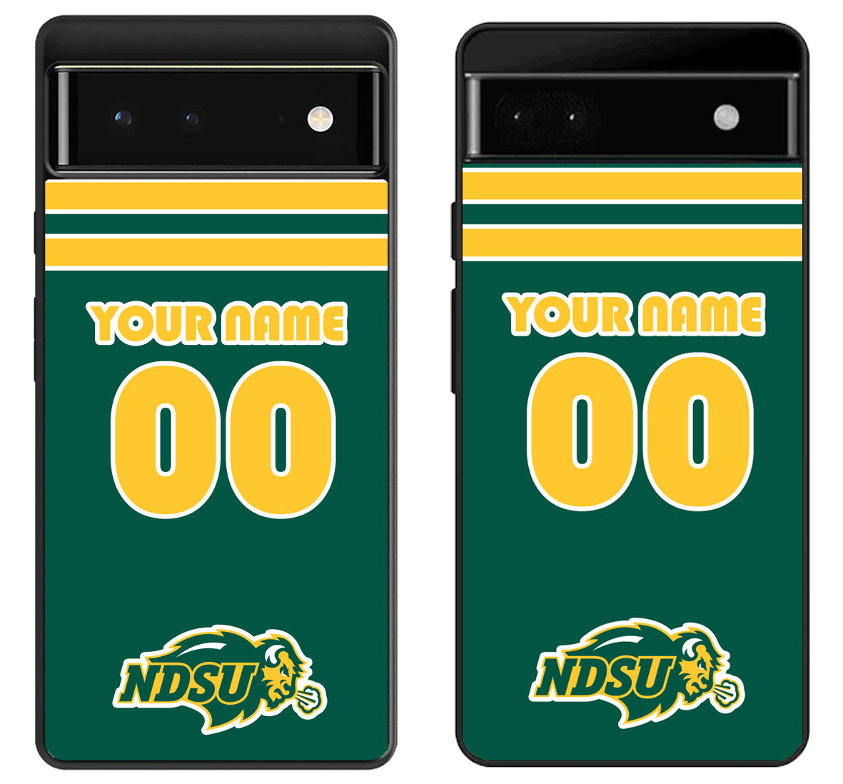 Custom Personalized North Dakota State Bison Google Pixel 6 | 6A | 6 Pro Case