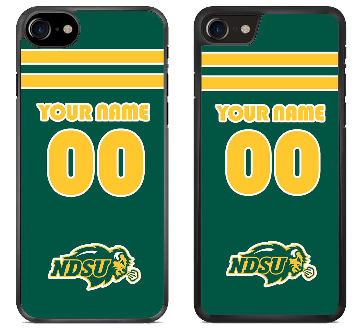 Custom Personalized North Dakota State Bison iPhone SE 2020 | iPhone SE 2022 Case