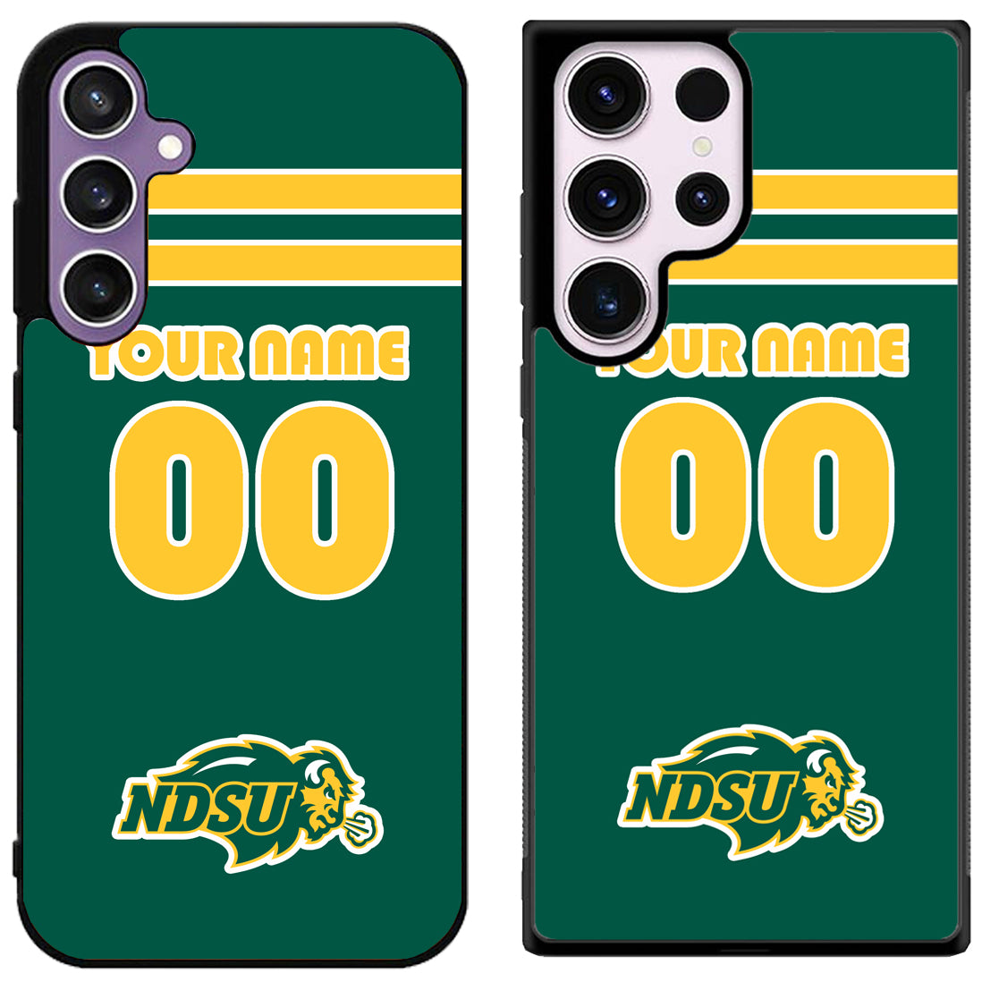 Custom Personalized North Dakota State Bison Samsung Galaxy S24 | S24+ | S24 Ultra Case