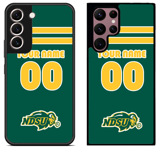 Custom Personalized North Dakota State Bison Samsung Galaxy S22 | S22+ | S22 Ultra Case