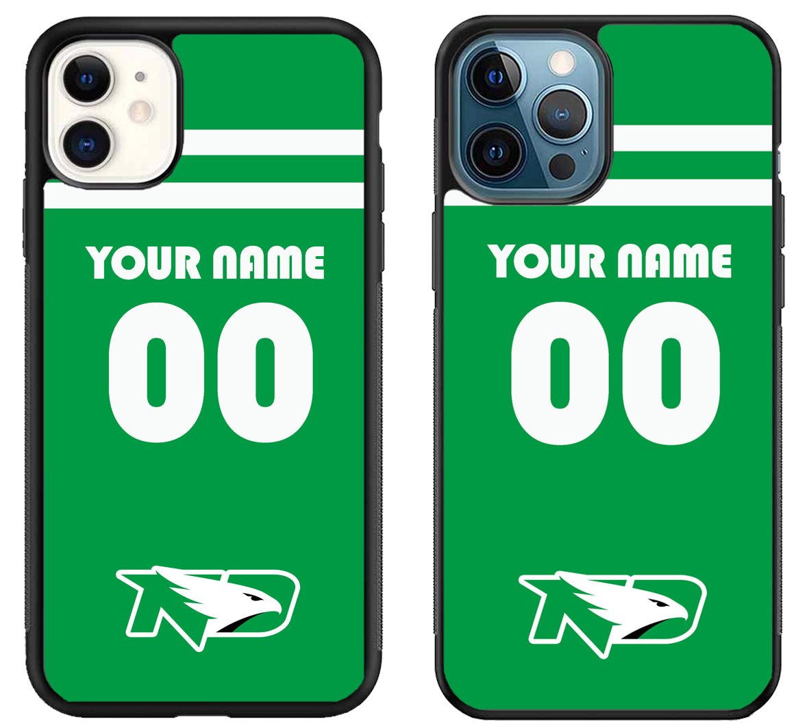 Custom Personalized North Dakota fighting hawks iPhone 11 | 11 Pro | 11 Pro Max Case