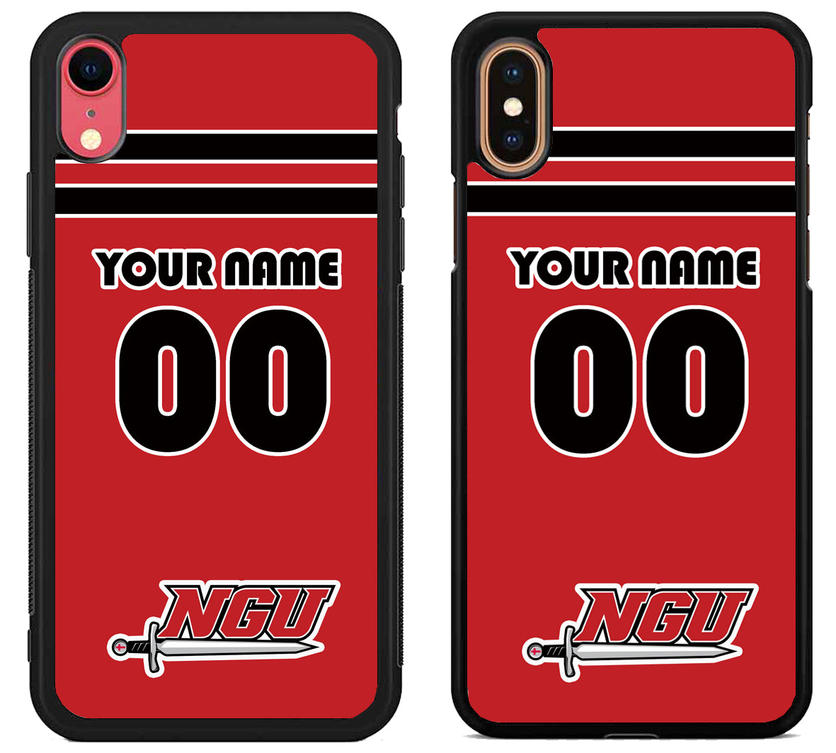 Custom Personalized North Greenville Crusaders iPhone X | Xs | Xr | Xs Max Case