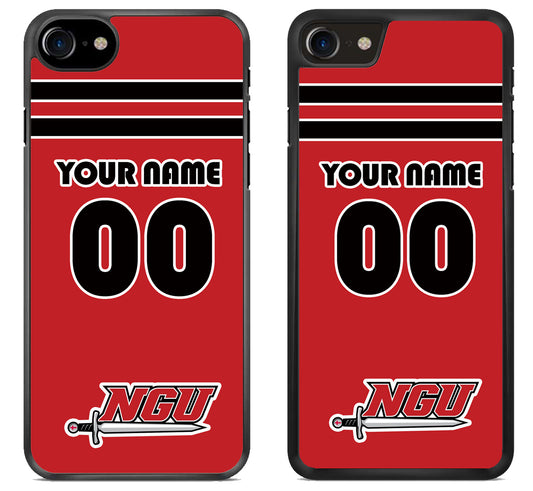 Custom Personalized North Greenville Crusaders iPhone SE 2020 | iPhone SE 2022 Case