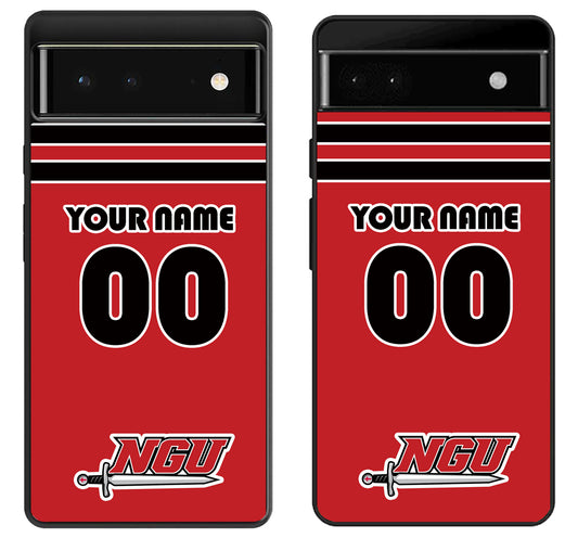 Custom Personalized North Greenville Crusaders Google Pixel 6 | 6A | 6 Pro Case