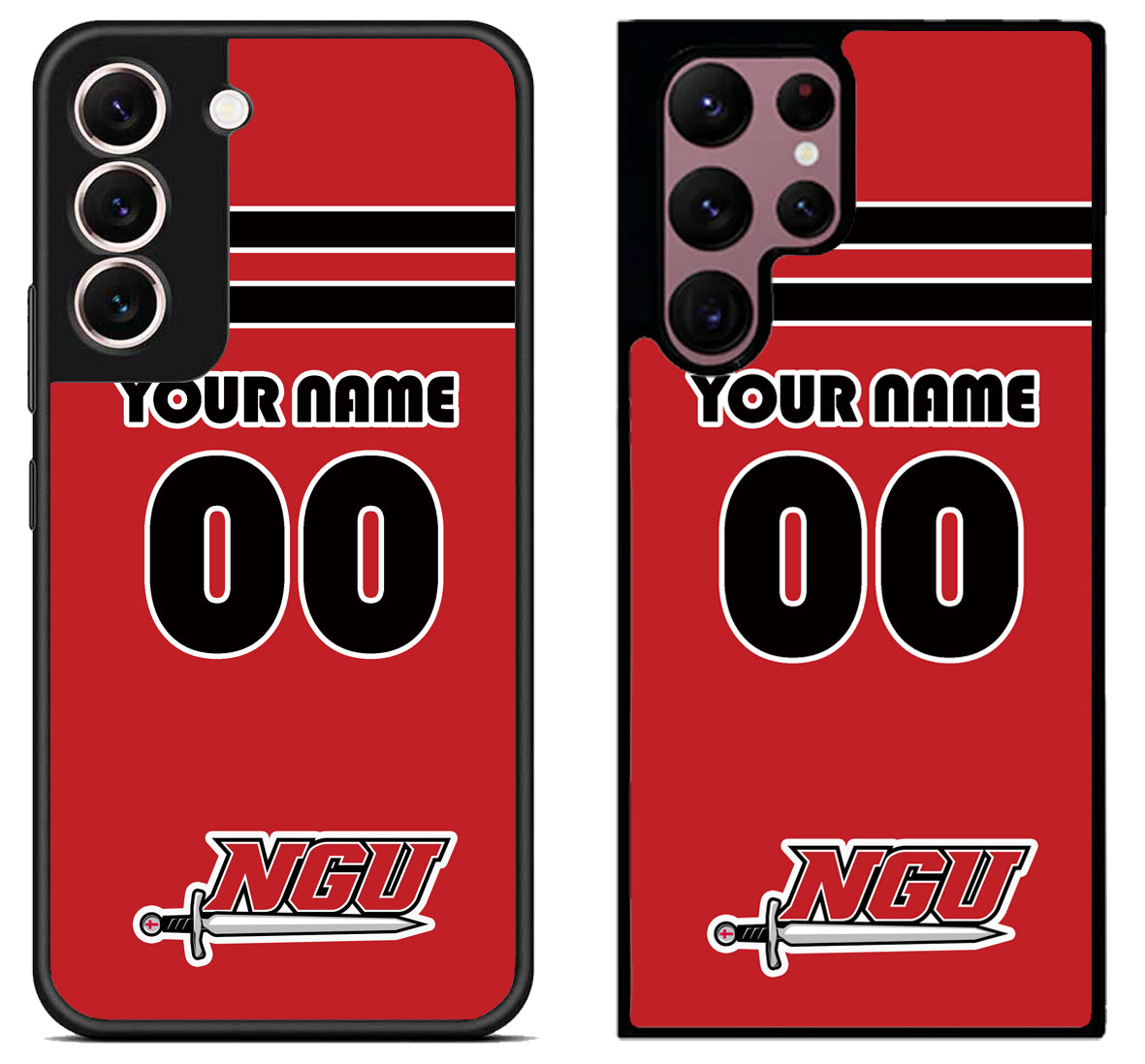 Custom Personalized North Greenville Crusaders Samsung Galaxy S22 | S22+ | S22 Ultra Case