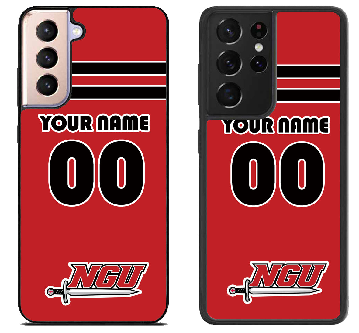 Custom Personalized North Greenville Crusaders Samsung Galaxy S21 | S21 FE | S21+ | S21 Ultra Case