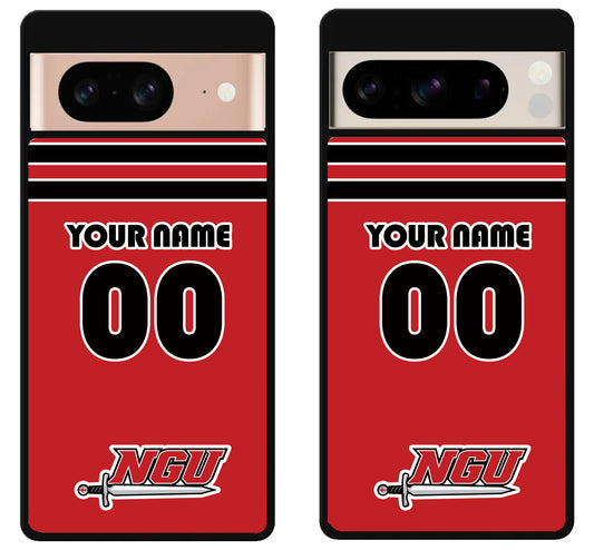 Custom Personalized North Greenville Crusaders Google Pixel 8 | 8 Pro Case