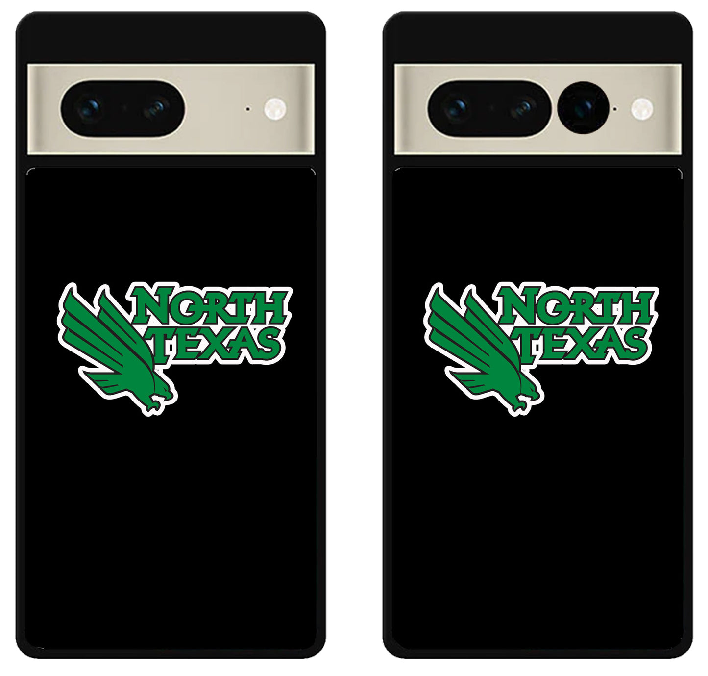 North Texas Mean Green Black Google Pixel 7 | 7 Pro Case