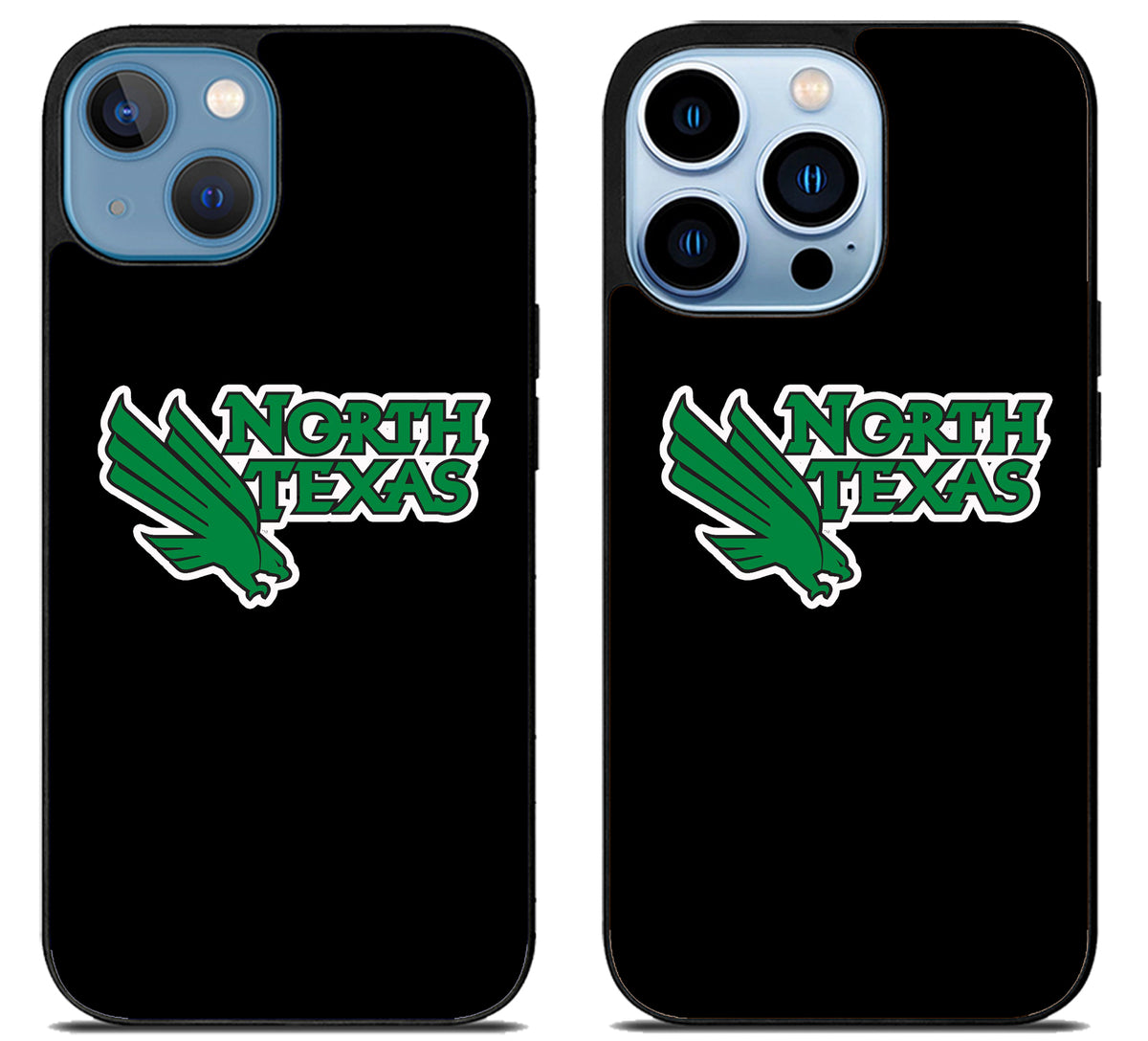 North Texas Mean Green Black iPhone 13 | 13 Mini | 13 Pro | 13 Pro Max Case