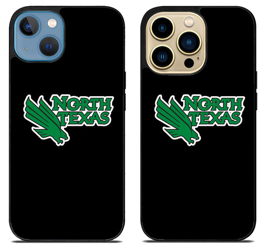 North Texas Mean Green Black iPhone 14 | 14 Plus | 14 Pro | 14 Pro Max Case