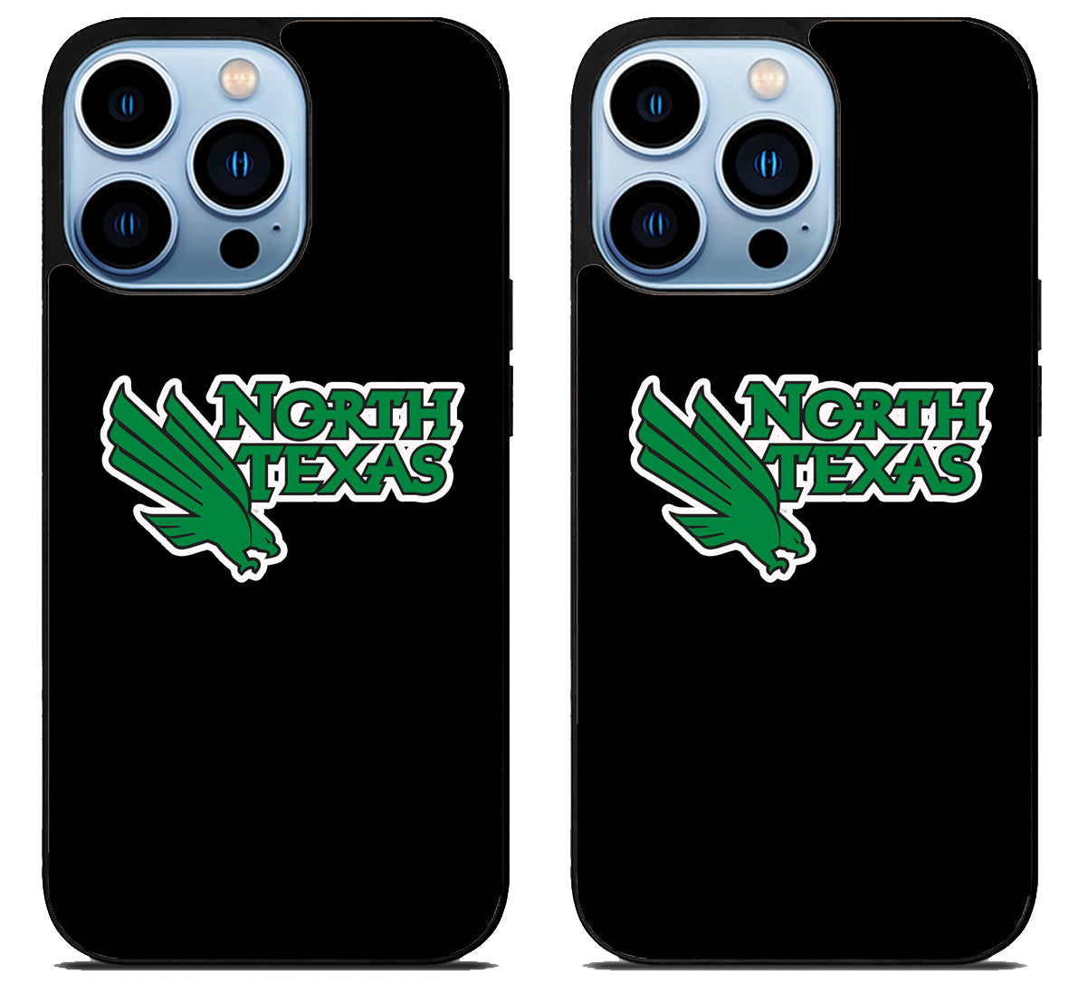 North Texas Mean Green Black iPhone 15 Pro | iPhone 15 Pro Max Case