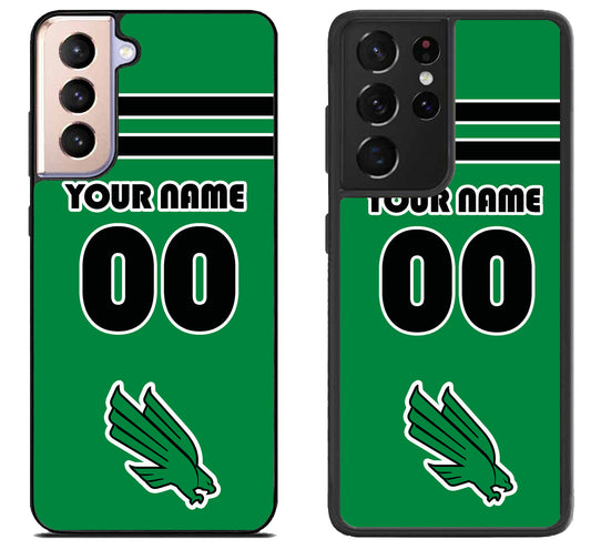 Custom Personalized North Texas Mean Green Samsung Galaxy S21 | S21 FE | S21+ | S21 Ultra Case