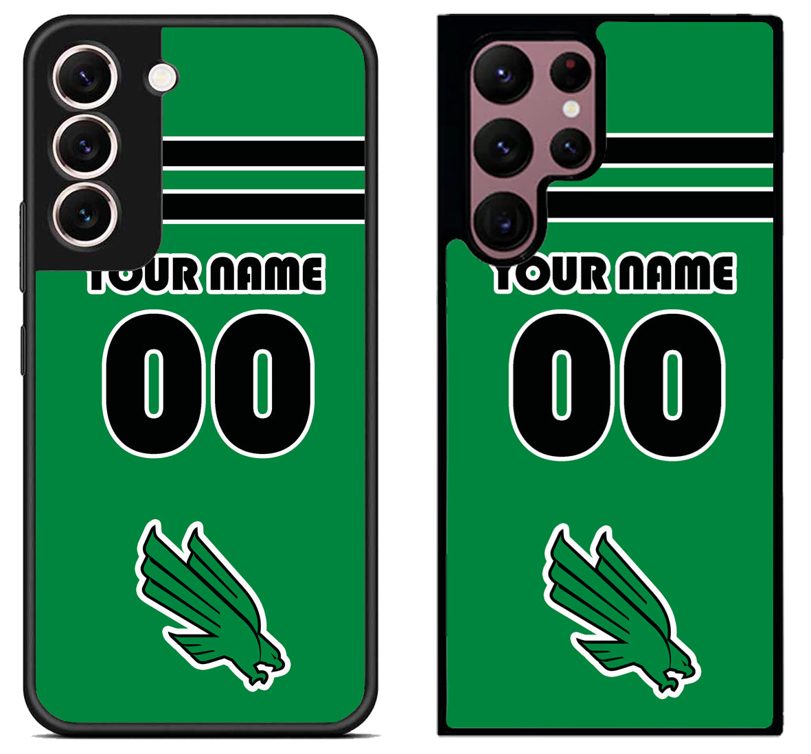 Custom Personalized North Texas Mean Green Samsung Galaxy S22 | S22+ | S22 Ultra Case