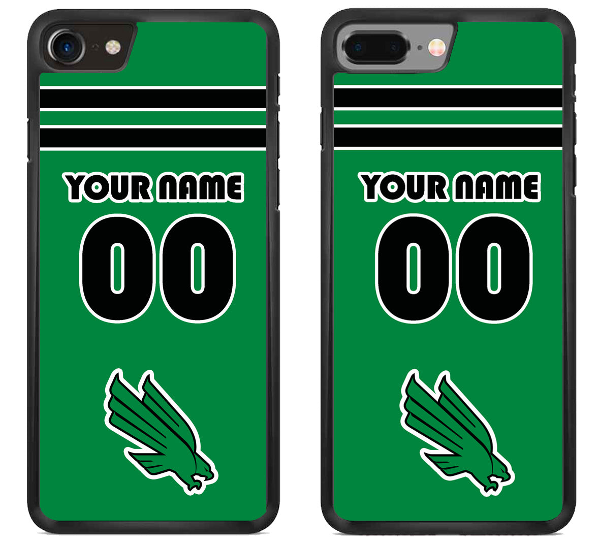 Custom Personalized North Texas Mean Green iPhone 8 | 8 Plus Case