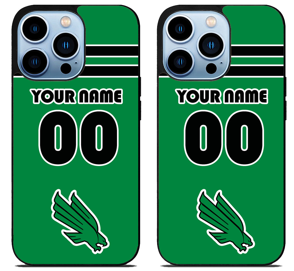 Custom Personalized North Texas Mean Green iPhone 15 Pro | iPhone 15 Pro Max Case