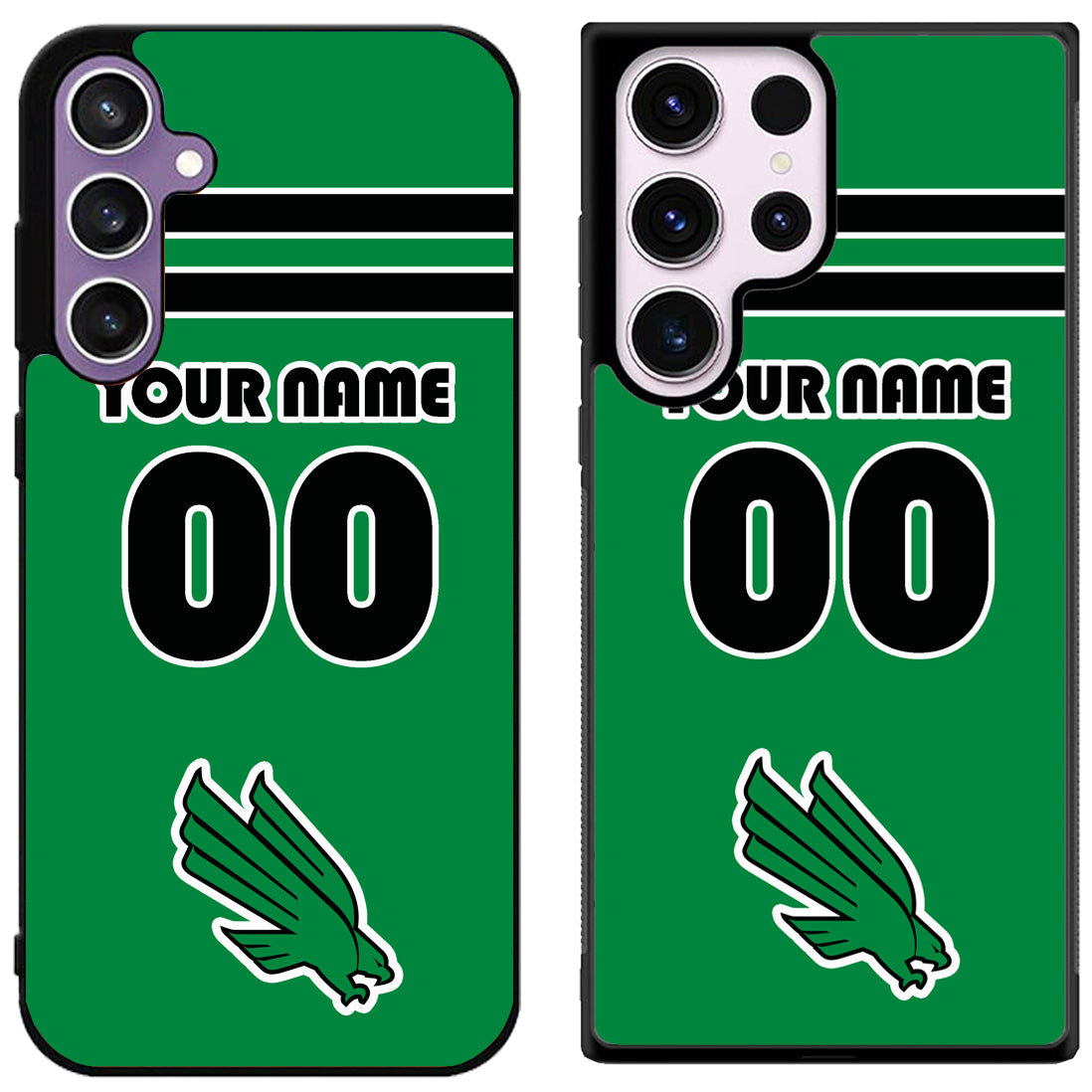 Custom Personalized North Texas Mean Green Samsung Galaxy S24 | S24+ | S24 Ultra Case