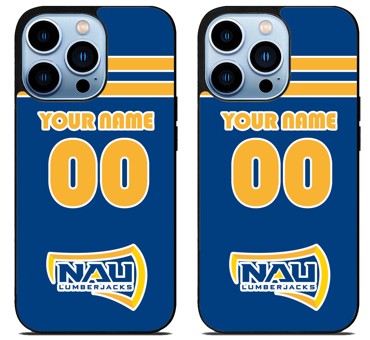 Custom Personalized Northern Arizona Lumberjacks iPhone 15 Pro | iPhone 15 Pro Max Case