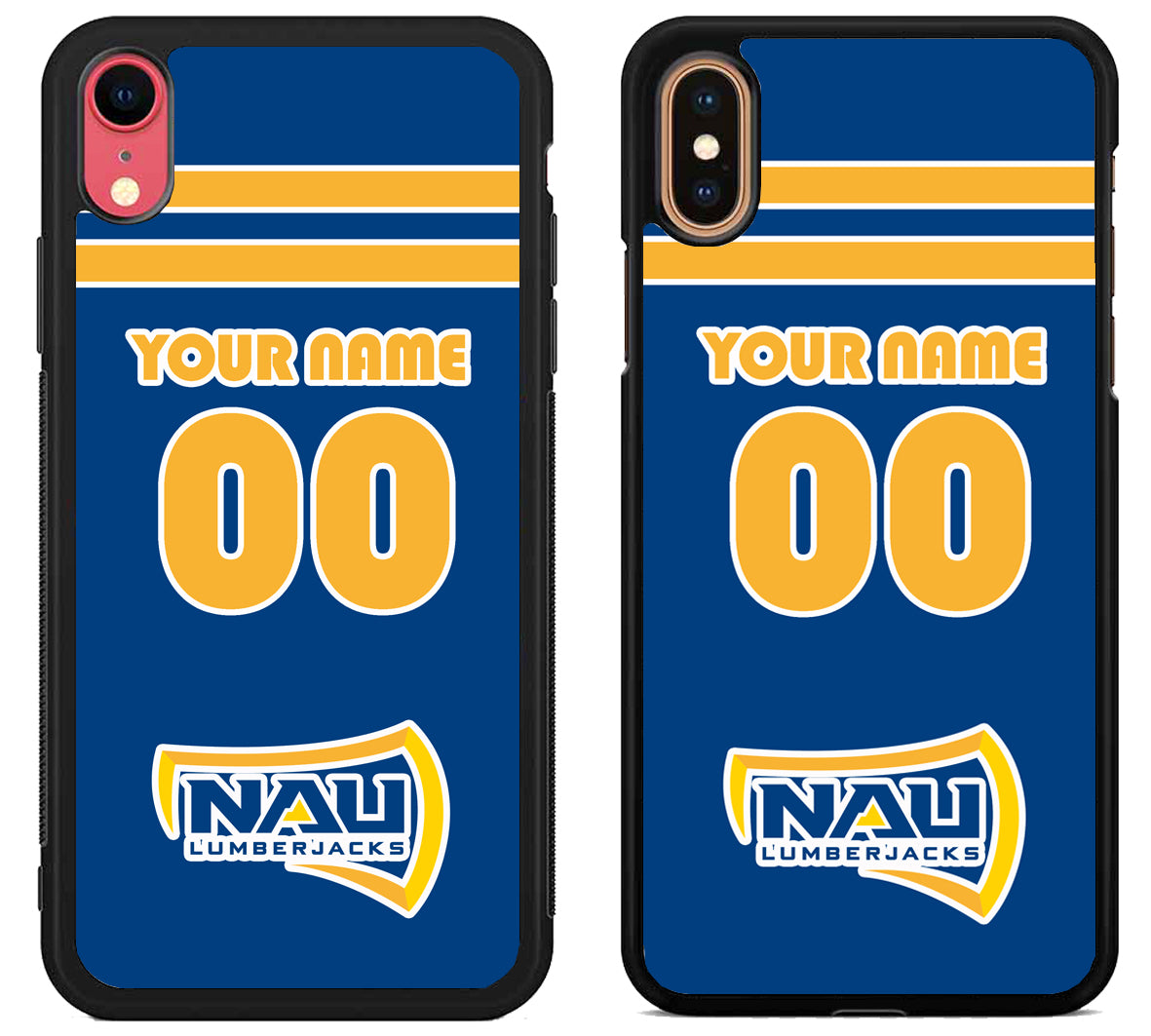 Custom Personalized Northern Arizona Lumberjacks iPhone X | Xs | Xr | Xs Max Case
