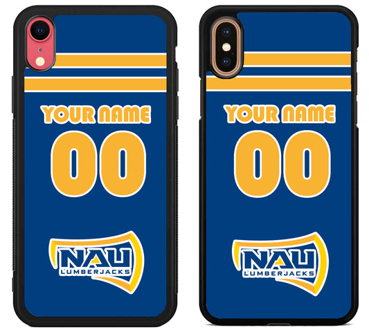Custom Personalized Northern Arizona Lumberjacks iPhone X | Xs | Xr | Xs Max Case