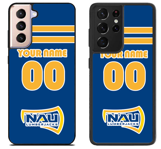 Custom Personalized Northern Arizona Lumberjacks Samsung Galaxy S21 | S21 FE | S21+ | S21 Ultra Case