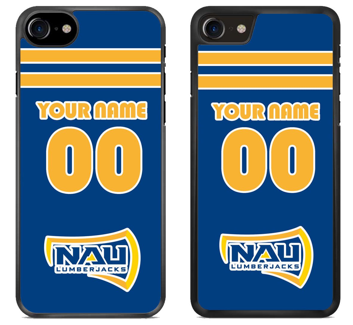 Custom Personalized Northern Arizona Lumberjacks iPhone SE 2020 | iPhone SE 2022 Case