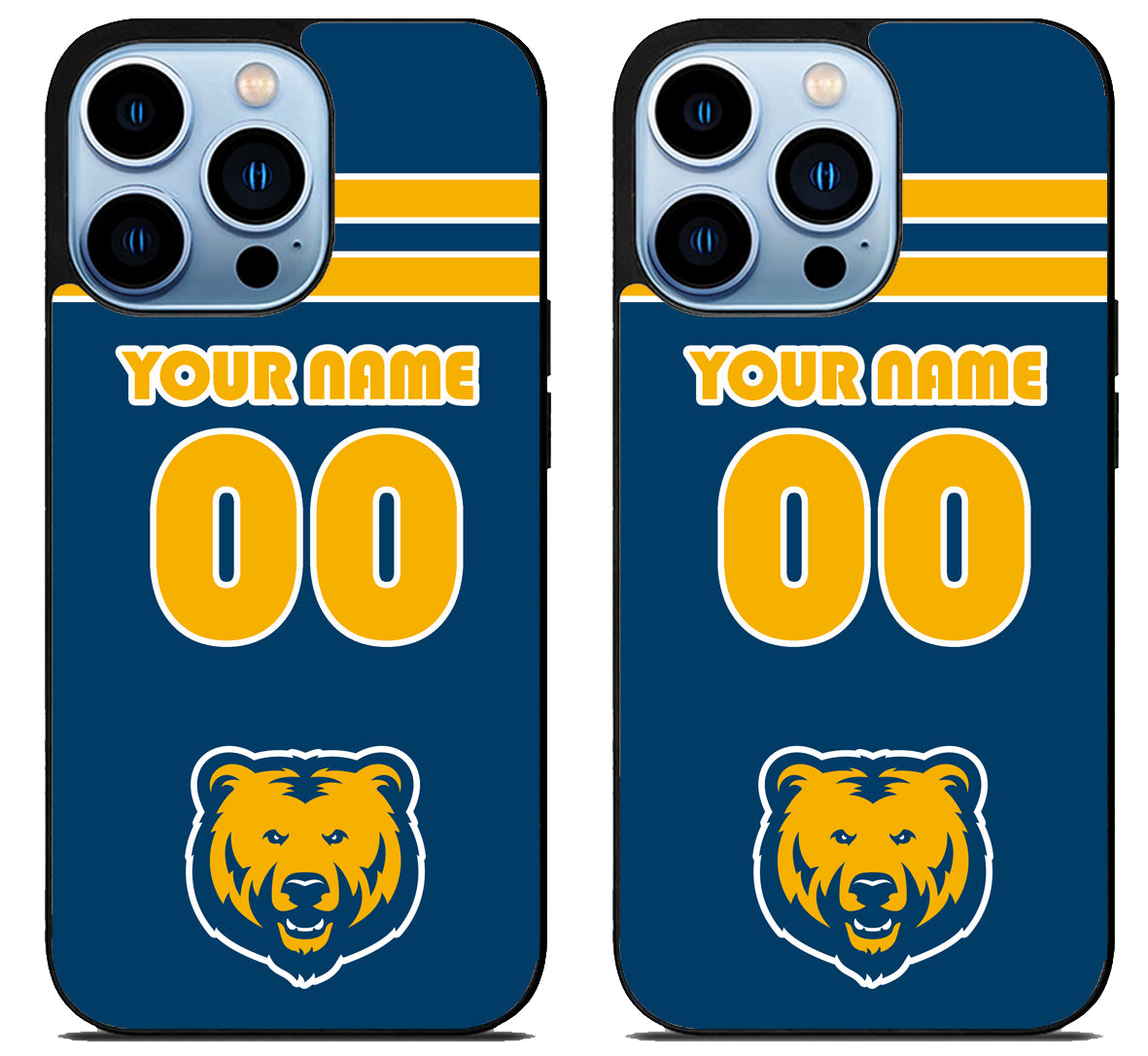 Custom Personalized Northern Colorado Bears iPhone 15 Pro | iPhone 15 Pro Max Case