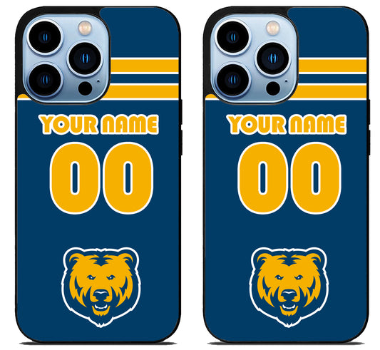 Custom Personalized Northern Colorado Bears iPhone 15 Pro | iPhone 15 Pro Max Case