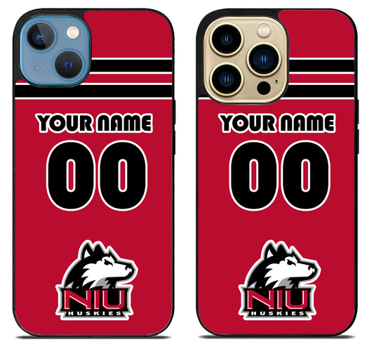 Custom Personalized Northern Illinois Huskies iPhone 14 | 14 Plus | 14 Pro | 14 Pro Max Case