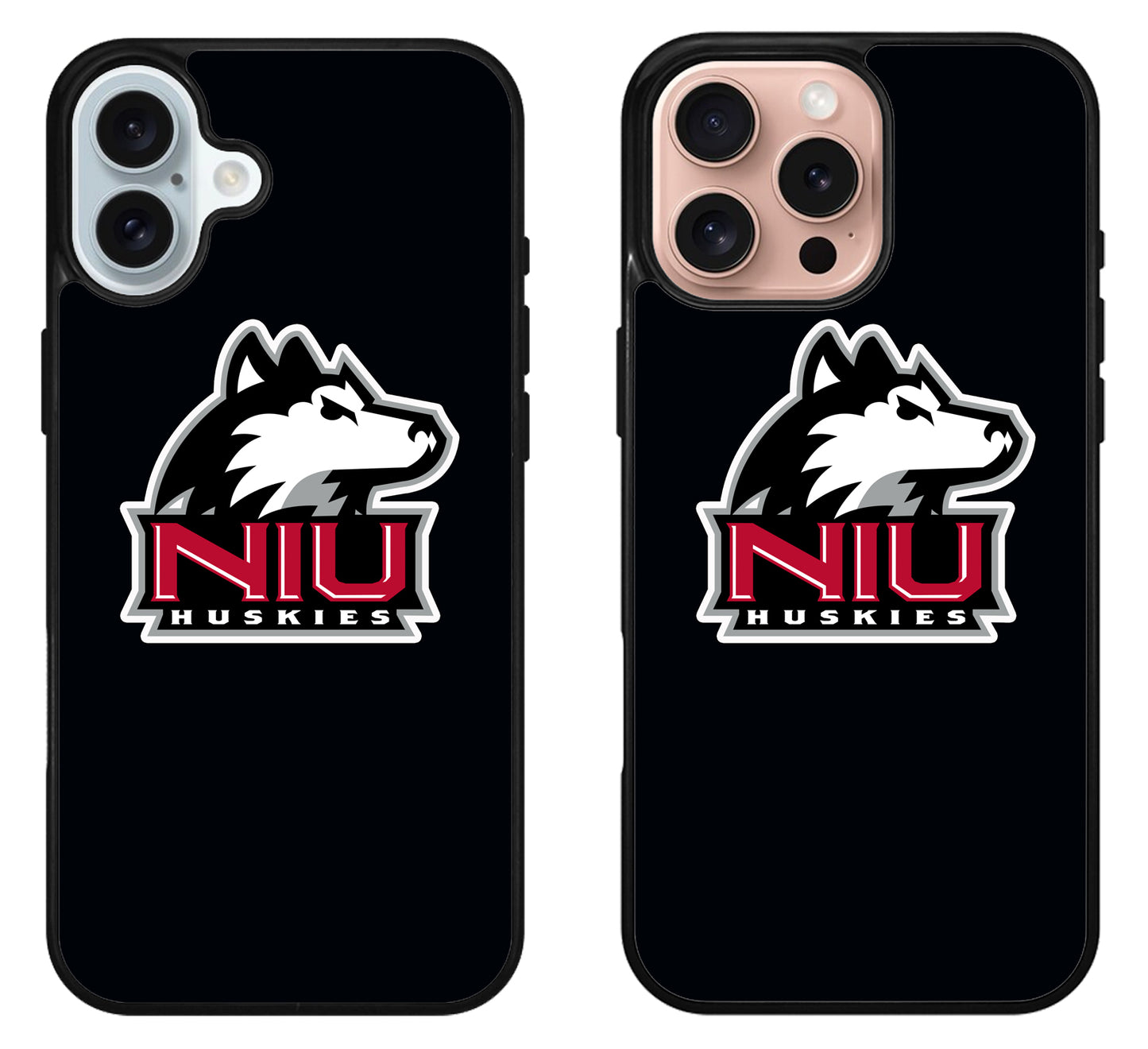 Northern Illinois Huskies Black iPhone 16 | 16 Plus | 16 Pro | 16 Pro Max Case