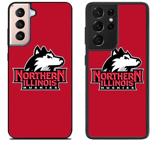 Northern Illinois Huskies Logo Samsung Galaxy S21 | S21 FE | S21+ | S21 Ultra Case