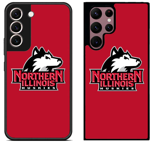 Northern Illinois Huskies Logo Samsung Galaxy S22 | S22+ | S22 Ultra Case