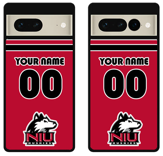 Custom Personalized Northern Illinois Huskies Google Pixel 7 | 7 Pro Case