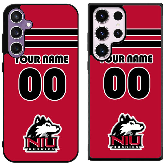Custom Personalized Northern Illinois Huskies Samsung Galaxy S24 | S24+ | S24 Ultra Case