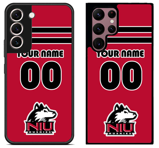 Custom Personalized Northern Illinois Huskies Samsung Galaxy S22 | S22+ | S22 Ultra Case