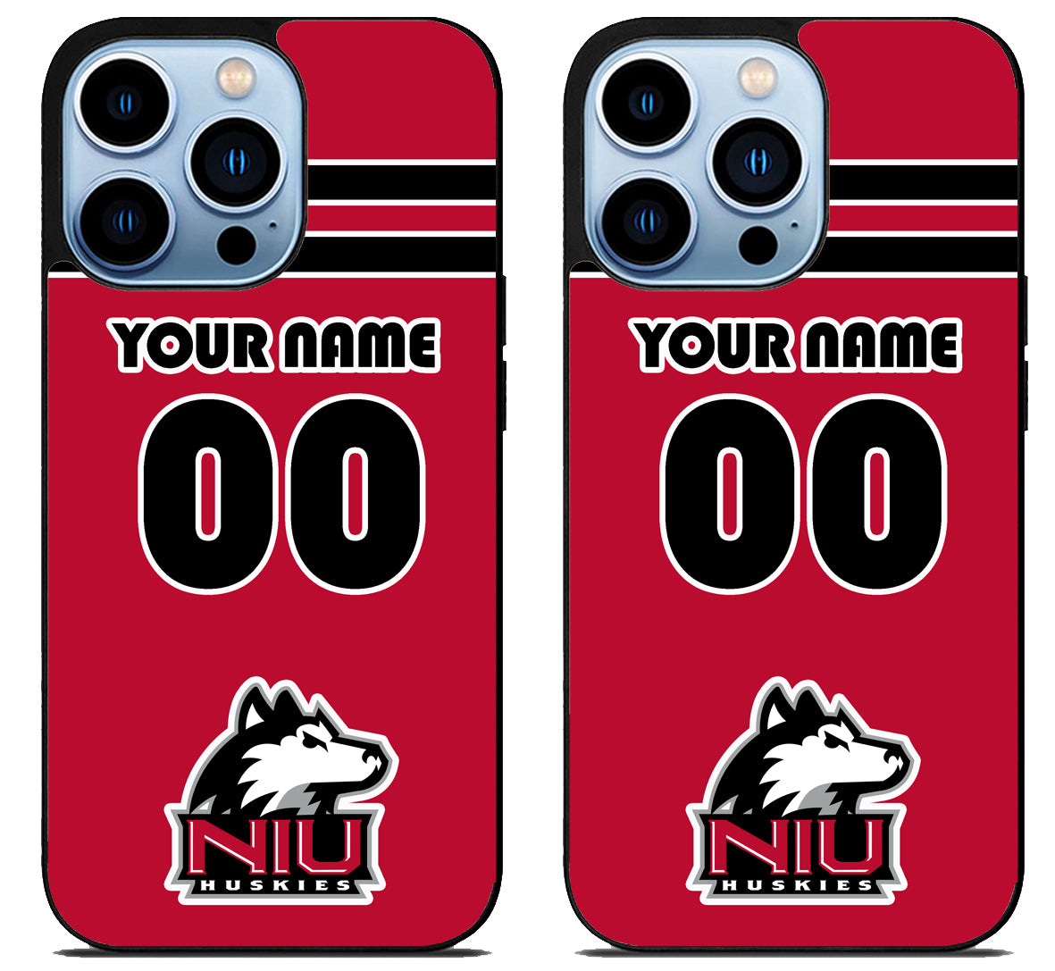 Custom Personalized Northern Illinois Huskies iPhone 15 Pro | iPhone 15 Pro Max Case